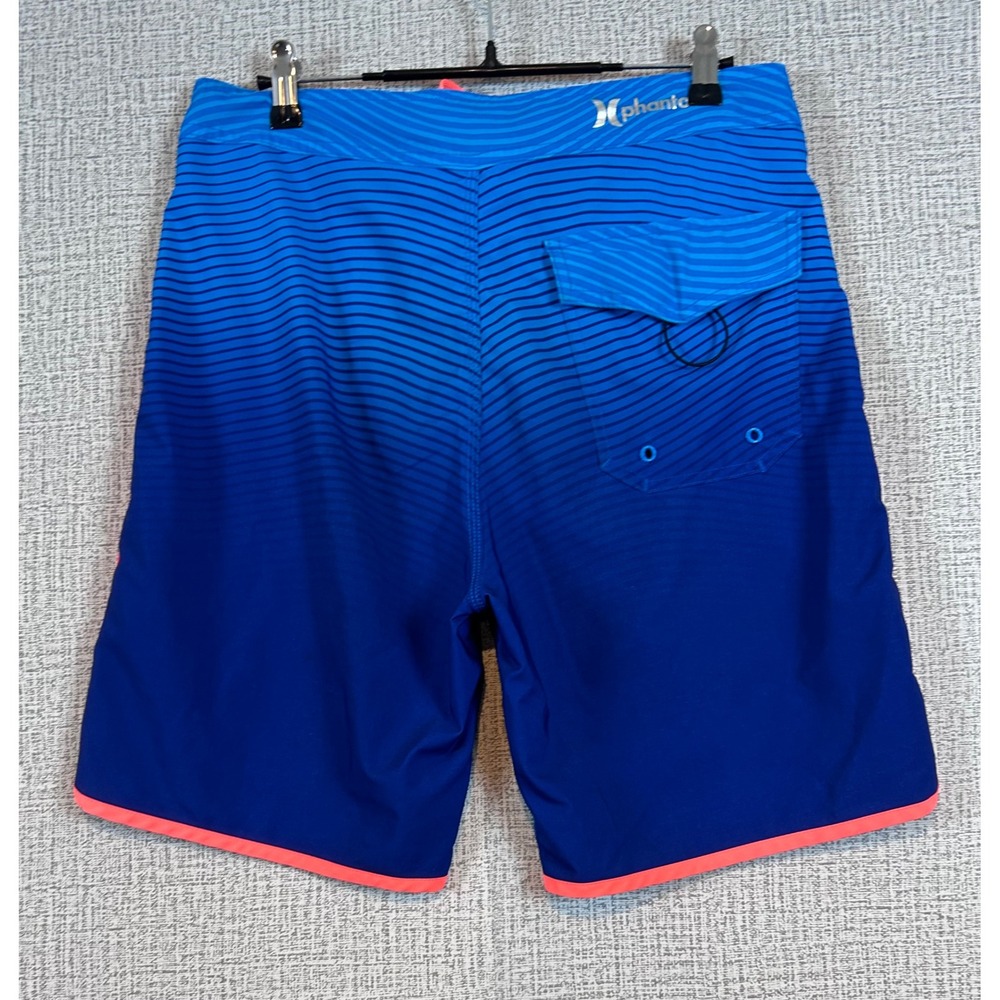 Hurley Phantom USA Olympic Branding Team Board Shorts Mens 30 Blue Swim Trunks - Picture 7 of 7